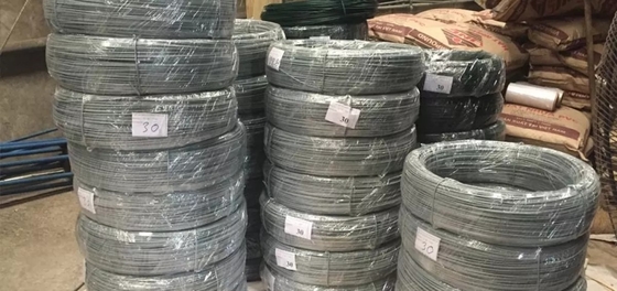 1.5mm To 3.5mm Binding Pvc Coated Iron Wire Durable